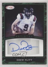 2022 SAGE Artistry Auto Green Drew Plitt #A-DP Auto 2b2