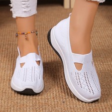 Women Walking Shoes Orthopedic Diabetic Air Cushion Sneakers Slip-On Sandals New