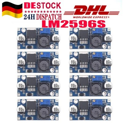 8x LM2596S DC-DC Step Down Spannungswandler Arduino Modul Regler Abwärtsmodul DE