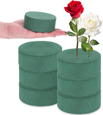 Runde Blumensteckschaum Set 6 Stück 10cm für Blumenarrangements und Dekorationen