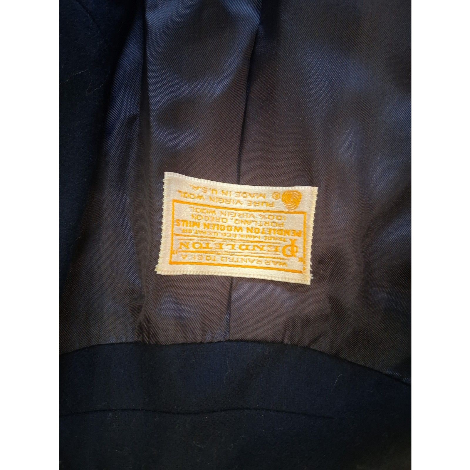 Pendleton Wool Blazer Navy - image 3