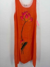 Pre-Owned Jiaoyan Purple Size XXL Knee Length Sleeveless Dress