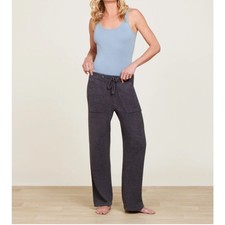 Barefoot Dreams L CozyChic Lite Patch Pocket Wide Leg Pants