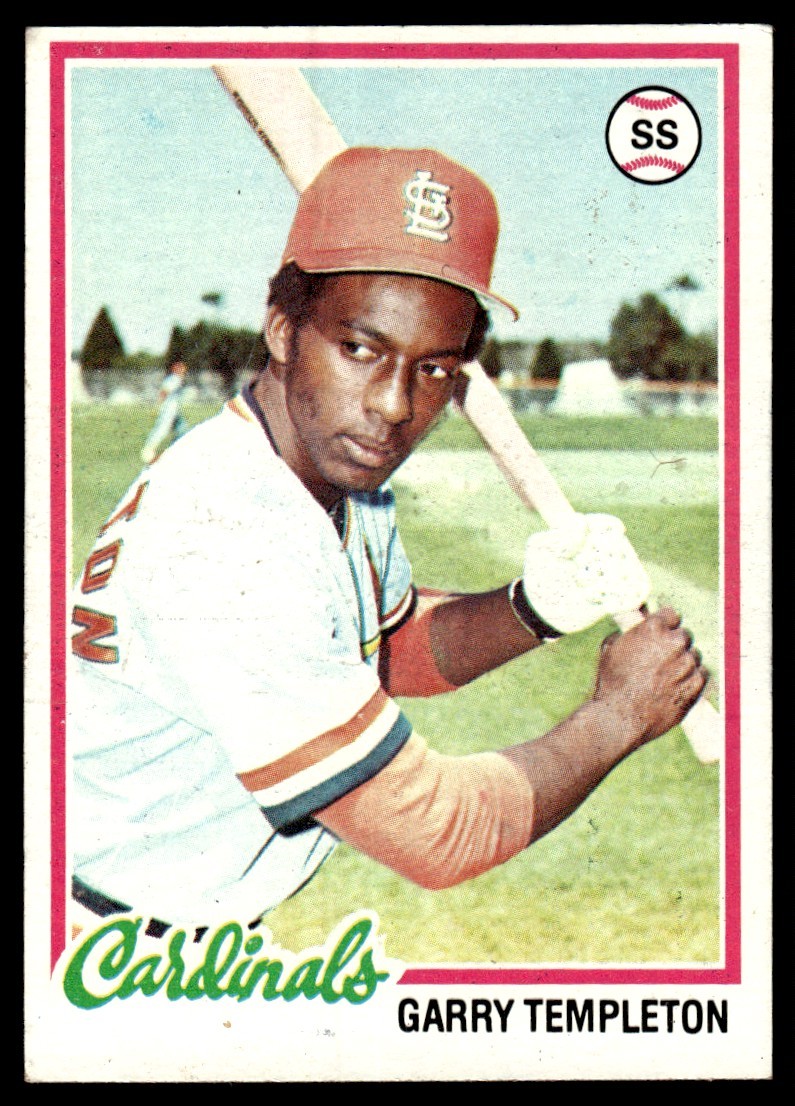 1978 Topps Garry Templeton St. Louis Cardinals #32