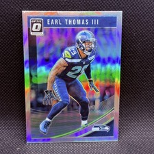 2018 Donruss Optic #91 Earl Thomas III Holo Seattle Seahawks