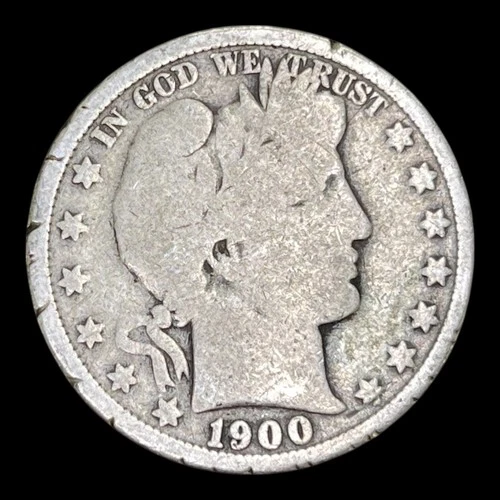1900-O Barber Silver Half Dollar