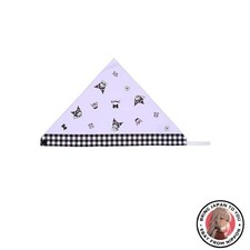 New Sanrio Kids' Triangle Scarf Kuromi 357405 