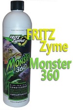 FritzZyme MONSTER 360 16 oz. Aquarium Biological Conditioner 75016FM