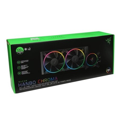 BRAND NEW Razer Hanbo Chroma RGB 240mm AIO Liquid Cooler with ARGB Pump Cap