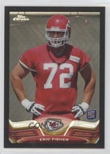 2013 Topps Chrome Black Refractor 30/299 Eric Fisher #166 h8k