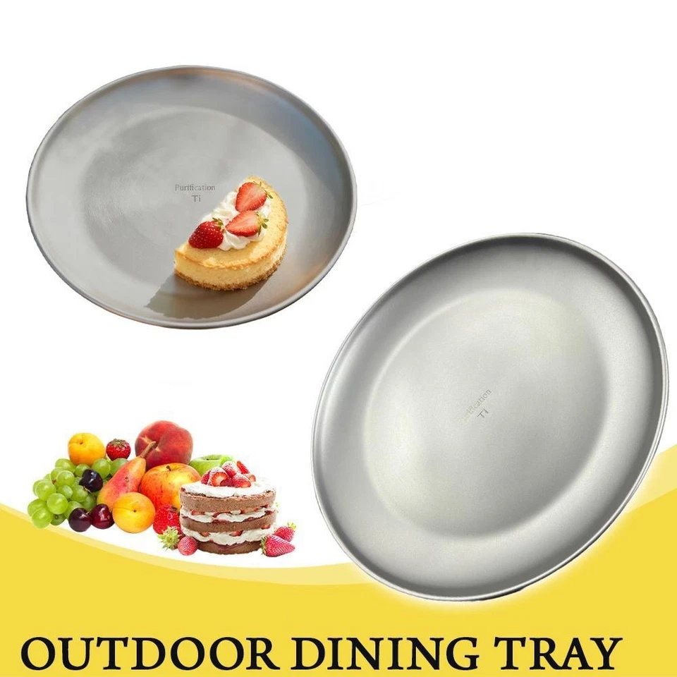 Ultraleichter tragbarer Runder mattierter Campingteller für die Außenberei X8K3 - Bild 2 von 4