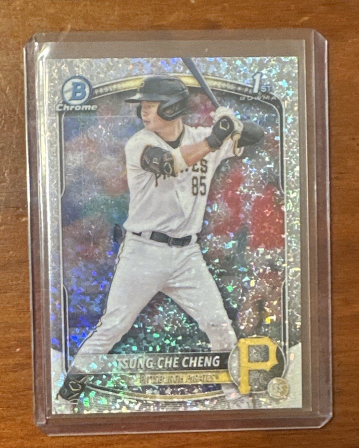 2025 Bowman Tsung-Che Cheng Chrome Mini Diamonds Refractor 1st Prospect #BCP-95