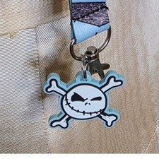 Nightmare Before Christmas Jack Skellington Lanyard Sally