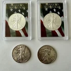 4x American Silver Eagle .999 Fine Silver 1 oz Coins 2014–2015 Lot