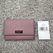 Kate Spade Wallet Christine Laurel Way Mini Card Holder Pink NEW