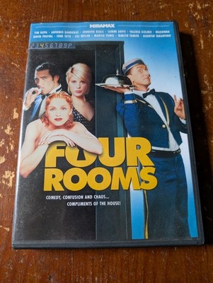 Four Rooms DVD 1995 Quentin Tarantino Robert Rodriguez RARE OOP!
