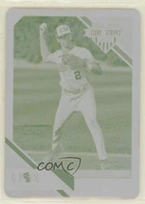 2020 USA Baseball Stars & Stripes Printing Plate Yellow 1/1 Hunter Haas #36 0g4