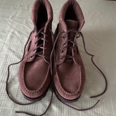 L.L. Bean Men\'s Brown Suede Chukka Boots with Gray Laces L.L. Bean | Shoes | Ll Beanmens 264282 Chukka Tan Suede Lace  main image 4