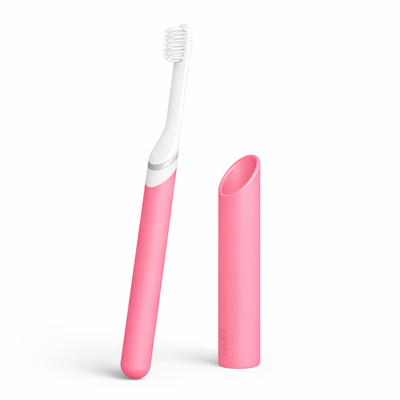 #ad #ad Quip Kids Electric Toothbrush Sonic Soft Bristles Timer Travel Case Pink NEW $19.98