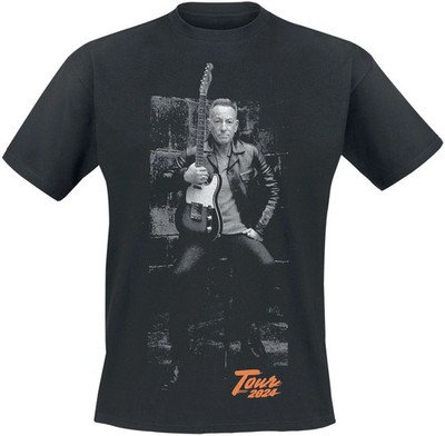 Bruce Springsteen T-Shirt Herren Photo schwarz Band-Merch, Bands