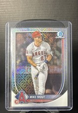 2025 Bowman Chrome - Mike Trout #27 Mega Box Mojo Refractor