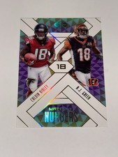 2018 Panini Illusions - Matching Numbers A.J. Green, Calvin Ridley #2 (RC)