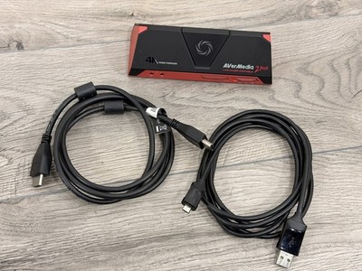 AVerMedia Live Gamer Portable 2 Plus GC513 4K Game Capture HDMI USB MicroSD