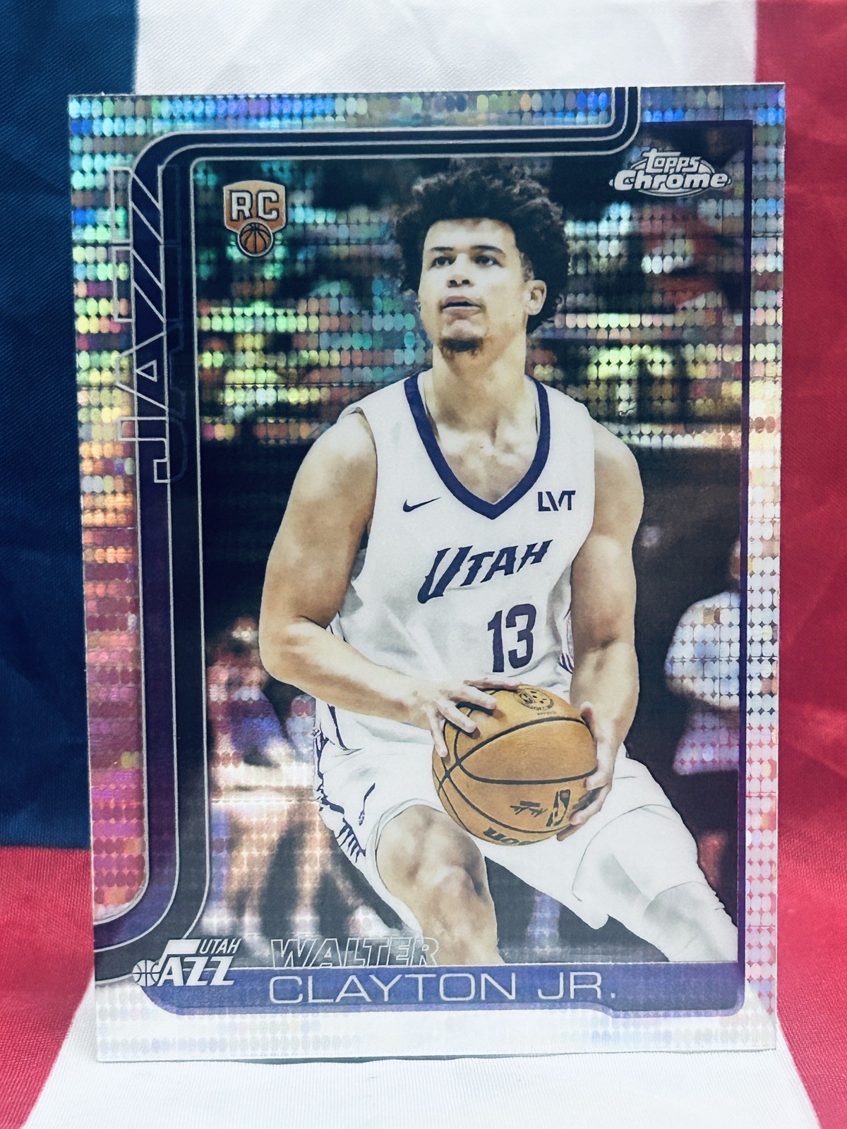 2025-26 Topps Chrome - Walter Clayton Jr. #268 Pulsar Holo Foil Rookie (RC)