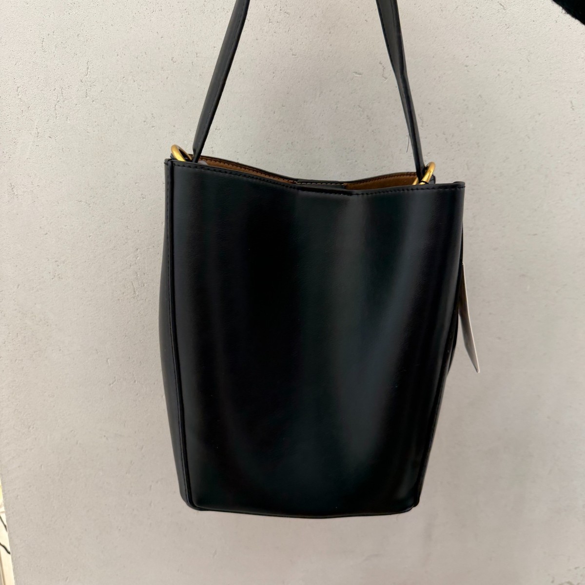 ZARA Bucket Bag Women Crossbody Bag Black 6284/410/800 | eBay