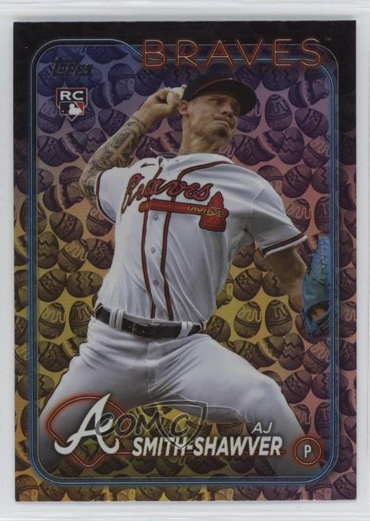 2024 Topps Series 1 Eggs AJ Smith-Shawver #117 11sd