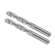 2 Pcs 3.95mm Solid K35 Tungsten Carbide Precision Short Twist Drill Bits