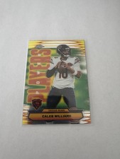 2025 Topps Chrome Caleb Williams Card Power Players Insert Base