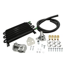 6 Pass Oil Cooler Kit, with Barbed Fittings Dunebuggy & VW