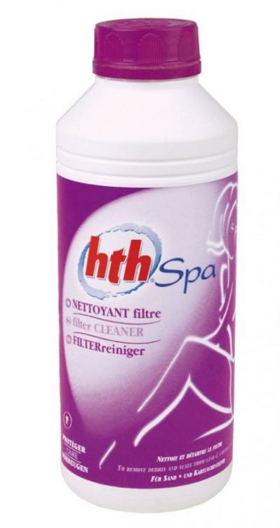 HTH Filterreiniger Filtro Clean 1L Pool Whirlpool Disuelve Grasa Y Aceites /