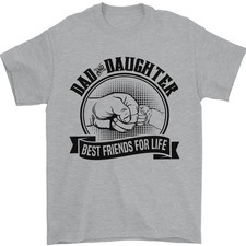 Mejores Amigos Padre Hija Camiseta Hombre Gildan 100% Algodón