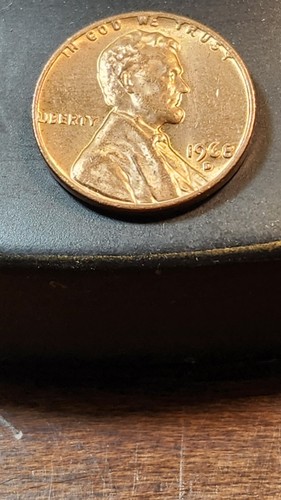1968D Lincoln Cent. Gorgeous Eye Appeal. Red, UNCIRCULATED. DDO/DDR. A BEAUTY