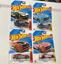 Hot Wheels Datsun 240Z Diecast Car Lot 4 Unopened HW Art Cars Then and Now
