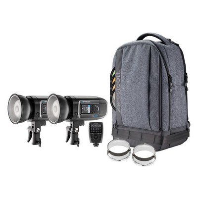 Westcott FJ400 II Strobe 2 Light Backpack Kit FJ X3 S Wireless Trigger