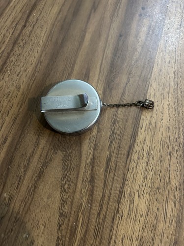 VTG REDI-KEY RETRACTABLE REEL KEYCHAIN BRASS CHAIN 2” Working Japan