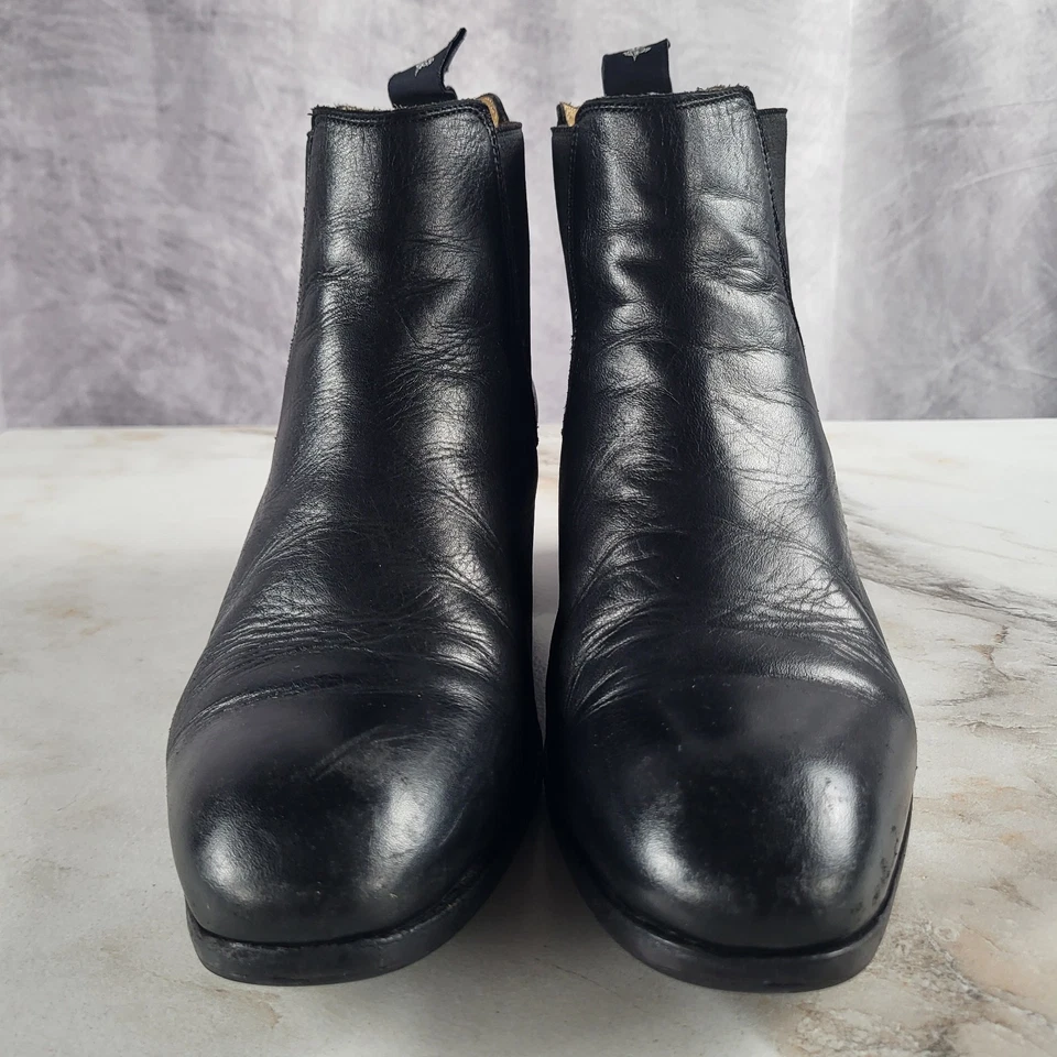 Botas Chelsea John Fluevog PASAGE CAIRO para mujer talla 7,5 negras EE. UU. Foto 3 de 4