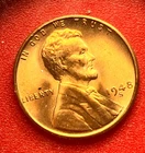 1948-S Lincoln Wheat Cent Penny GEM RD BU From an Original Bank Roll