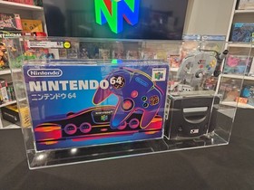 Nintendo 64 J-League Lawson Station Promotional Console CIB VGA 85 Graded RARE