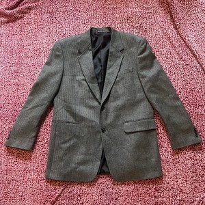Banana Republic Factory Meeting Street  42R Lambs Wool & Cashmere Gray