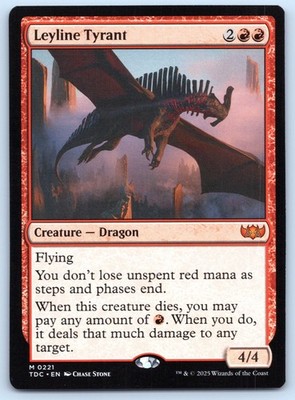Leyline Tyrant - Commander: Tarkir: Dragonstorm - MTG - Near Mint
