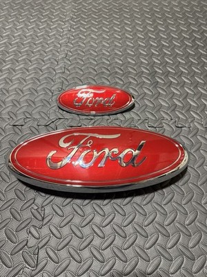 2011-2016 F250 F350 F450 Color Matched Front And Rear Ford Emblems