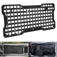Tailgate Molle Panel Storage For Jeep Wrangler 2007-18 Jkjku 2018-26 Jljlu Tailgate Molle Panel Storage For Jeep Wrangler 2007-18 Jkjku 2018-26 Jljlu