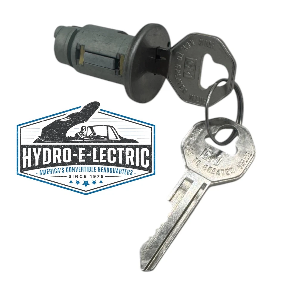 Juego de cerradura de encendido y puerta - Llaves GM para Oldsmobile Cutlass 1962-1965, 442 y F85 Foto 3 de 4