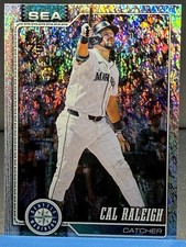 2026 Topps Series 1 Cal Raleigh Sand Glitter #140 Mariners
