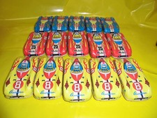 intage tin race cars, set of 15, made in Japan