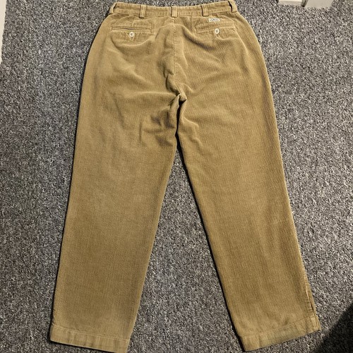 Pantalón Ralph Lauren Philip Pana Beige Relajado Calce Suelto Como 34W x 30L - Imagen 2 de 11